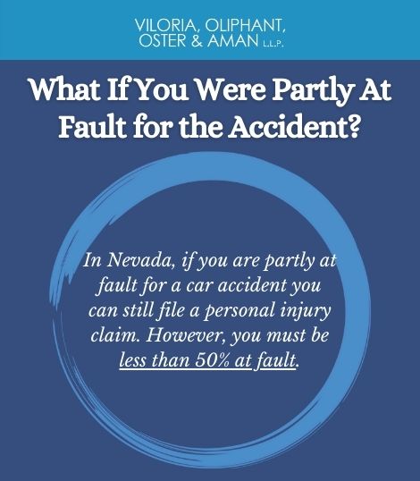 what if you are partly at fault for a car accident infographic
