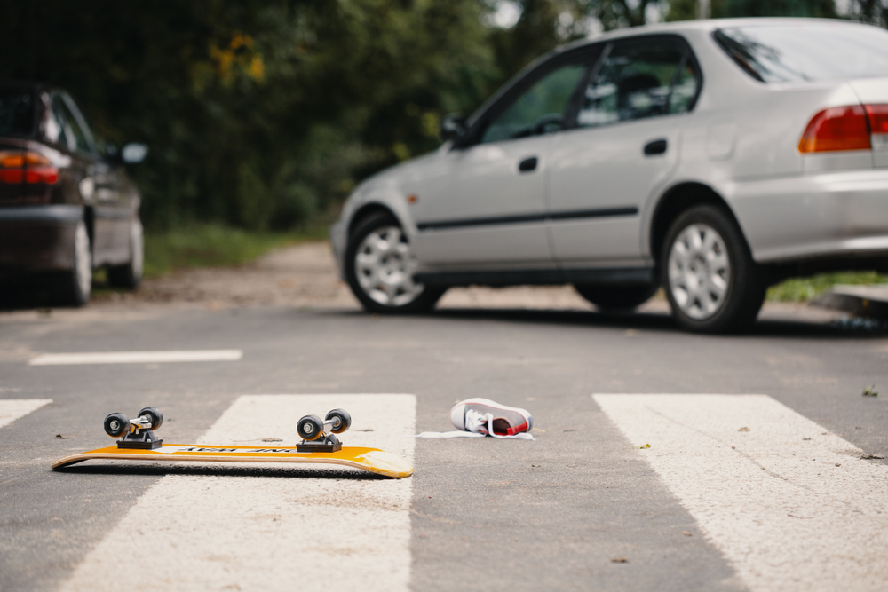What should you do after a pedestrian accident